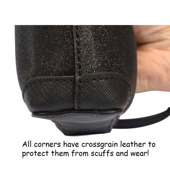 Pretty Kate Spade New York Monica Glitter Medium Black Crossbody - Picture 12 of 12